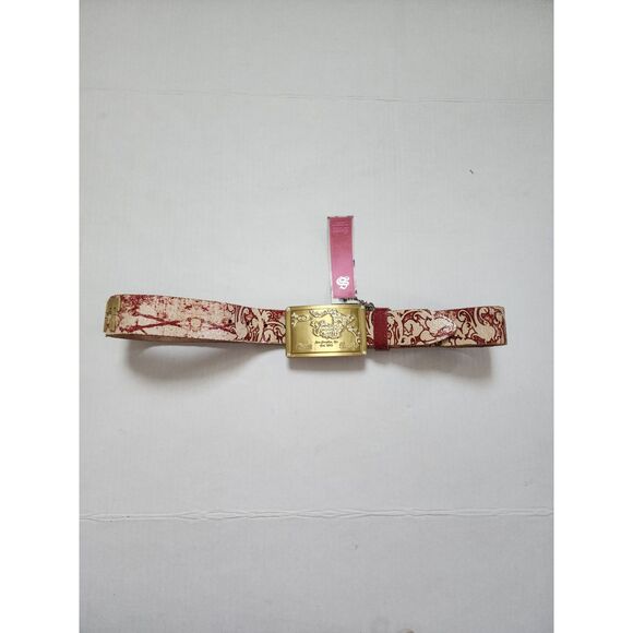 NWT SMET Christian Audigier Rhinestone Belt - \